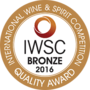 IWSC Bronze 2016