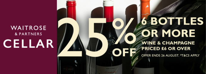 Waitrose Buy 6 Sale Banner