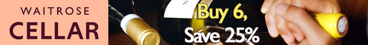 Waitrose Buy 6 save 25% wine Offer