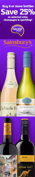 Sainsburys buy 6, save 25% wine offer