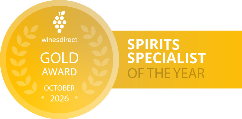 WinesDirect Consumer Choice Awards 2026 Spirits Specialist of the Year Gold Award Winner