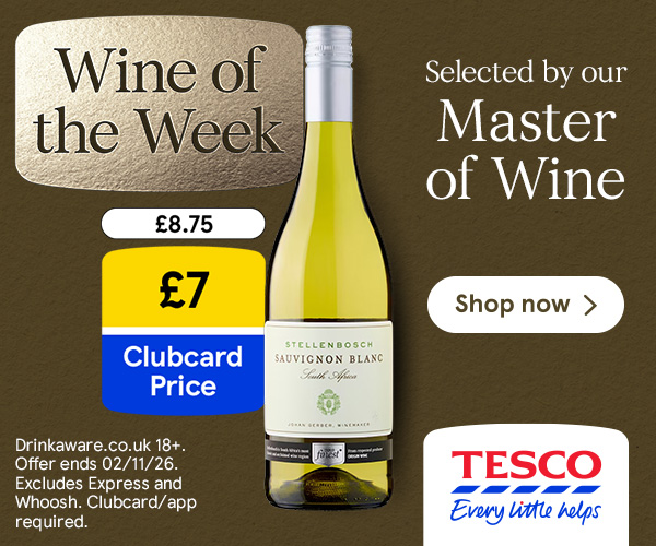Tesco Finest Stellenbosch Sauvignon Blanc Wine Offer