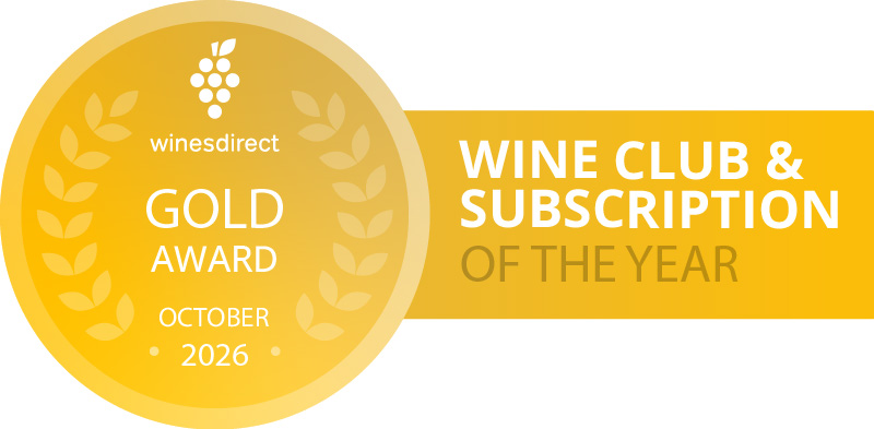 WinesDirect Consumer Choice Awards 2026 Wine Club of the Year 2026 Gold Award Winner