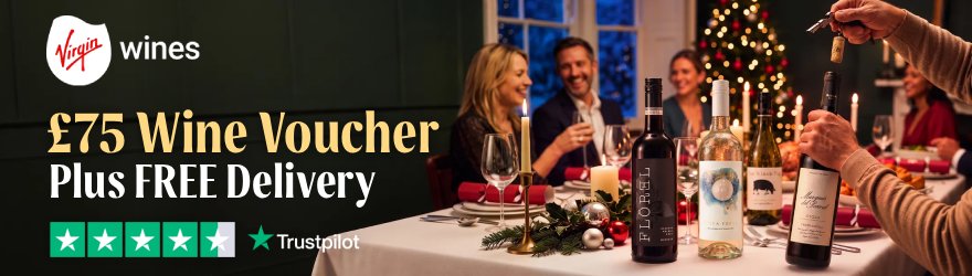 Virgin Wines £75 Voucher