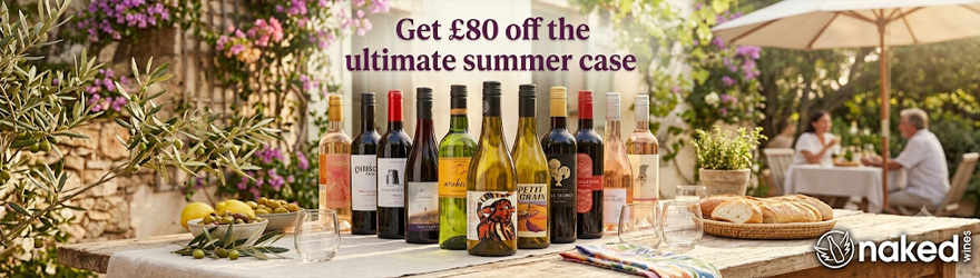 Naked Wines Summer Case £80 Off