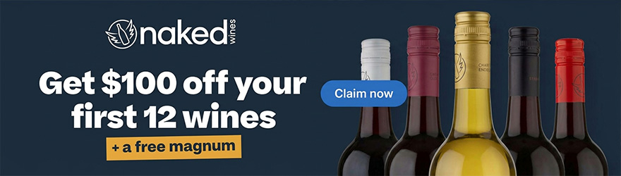 Naked Wines $100 Off Christmas Case