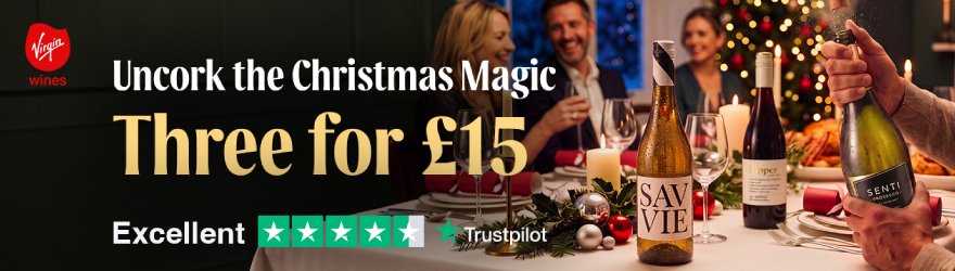 Virgin Wines 3 for £15