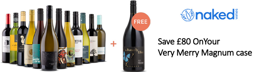 Naked Wines £80 Off Christmas Case