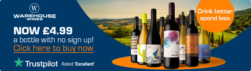 Warehouse Wines £4.99 per bottle