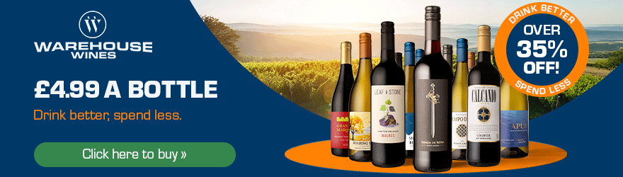Warehouse Wines £4.99 per bottle