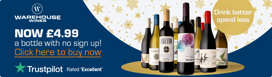 Warehouse Wines £4.99 per bottle