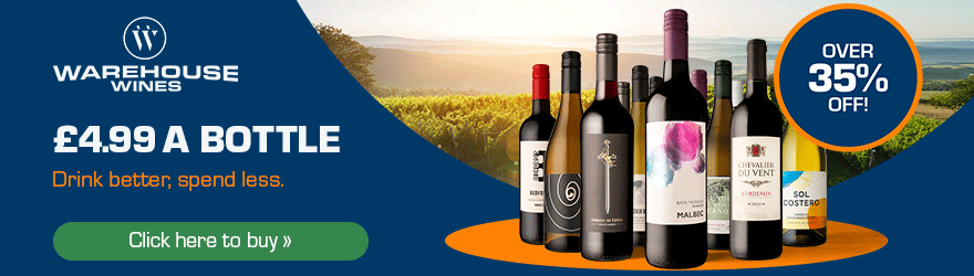 Warehouse Wines £4.99 per bottle